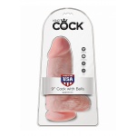 Pipedream King Cock - dildo JAK PRAWDZIWE Grubasek naturalne 22cm (9")
