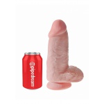 Pipedream King Cock - dildo JAK PRAWDZIWE Grubasek naturalne 22cm (9")