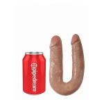 Pipedream King Cock - dildo PODWÓJNE JAK PRAWDZIWE naturalne 14cm (6") - ŚREDNIE