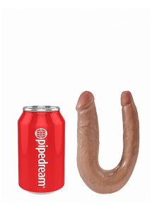 Pipedream King Cock - dildo PODWÓJNE JAK PRAWDZIWE naturalne 12cm (5") - MAŁE