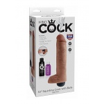 Pipedream King Cock - Dildo  WYTRYSK + sztuczna sperma 25cm (10')