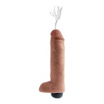 Pipedream King Cock - Dildo  WYTRYSK + sztuczna sperma 25cm (10')