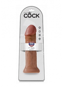 Pipedream King Cock - Dildo REALISTYCZNE śniade 28 cm (11 \')