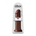 Pipedream King Cock - Dildo REALISTYCZNE brązowe 30 cm (12 ')