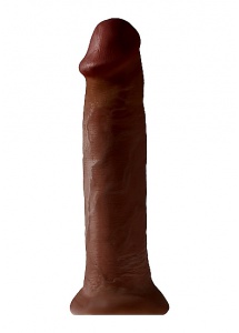 Pipedream King Cock - Dildo REALISTYCZNE brązowe 36 cm (14 ')