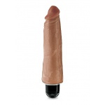 Pipedream King Cock - dildo realistyczne WIBRACJE śniade 25 cm (8')