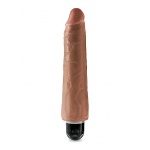 Pipedream King Cock - dildo realistyczne WIBRACJE śniade 28 cm (9')