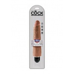 Pipedream King Cock - dildo realistyczne WIBRACJE śniade 28 cm (9')