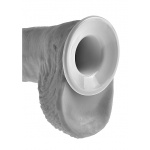 Pipedream King Cock - UPRZĄŻ-PROTEZA z PUSTYM DILDO 30cm naturalny 