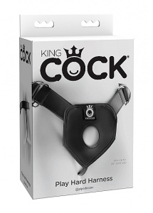 Pipedream King Cock - UPRZĄŻ WYTRZYMAŁA do każdego rodzaju dildo 