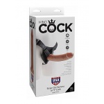 Pipedream King Cock - UPRZĄŻ Strap-on + DILDO 23 cm (9") NATURALNE