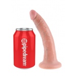 Pipedream King Cock - dildo realistyczne DUŻE miękkie, NATURALNE  PVC - 20cm (7")