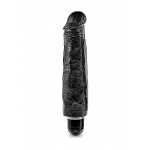 Pipedream King Cock -  dildo realistyczne WIBRACJE duży silny CZARNY PVC - 18cm (7")