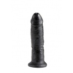 Pipedream King Cock -  dildo realistyczne JAK PRAWDZIWY czarne PVC - 23cm (9")