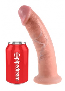 Pipedream King Cock -  dildo realistyczne JAK PRAWDZIWY naturalne PVC - 23cm (9")