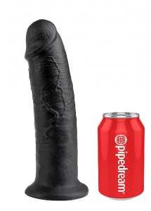 Pipedream King Cook - Sztuczny penis czarny, PVC - 26cm (10")