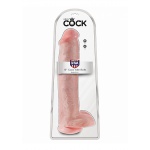 Pipedream King Cock -  dildo realistyczne GRUBY OLBRZYM naturalne PVC jądra - 38cm (15")