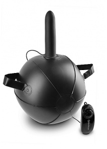 Pipedream - PIŁKA dmuchana z DILDO 15cm wibracje