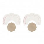 Plastry podnoszące piersi + nakładki silikonowe - Bye Bra Breast Lift & Silicone Nipple - rozmiar A-C Cieliste 3 pary