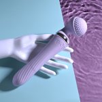 PLAYBOY - WIBRATOR RÓŻDŻKA STYMULATOR ŁECHTACZKI LAWENDA