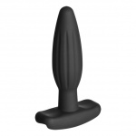 Plug analny do elektroseksu - ElectraStim Silicone Noir Rocker Butt Plug mały