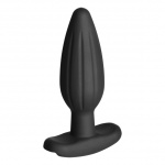 Plug analny do elektroseksu - ElectraStim Silicone Noir Rocker Butt Plug średni