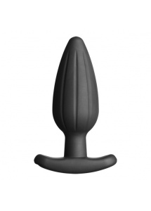 Plug analny do elektroseksu - ElectraStim Silicone Noir Rocker Butt Plug duży
