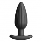 Plug analny do elektroseksu - ElectraStim Silicone Noir Rocker Butt Plug duży