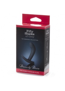 Plug analny - Fifty Shades of Grey Silicone Butt Plug 