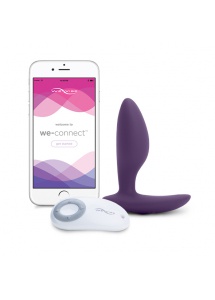 Plug analny sterowany aplikacją - We-Vibe Ditto Anal Plug Fioletowy