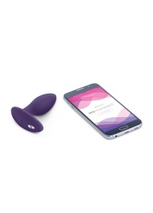 Plug analny sterowany aplikacją - We-Vibe Ditto Anal Plug Fioletowy