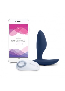 Plug analny sterowany aplikacją - We-Vibe Ditto Anal Plug Niebieski