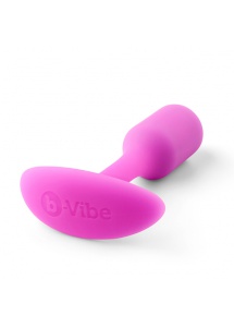 Plug analny z obciążnikiem - B-Vibe Snug Plug 1 Różowy