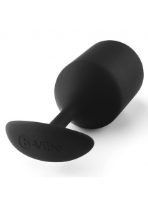 Plug analny z obciążnikiem - B-Vibe Snug Plug 5 Czarny