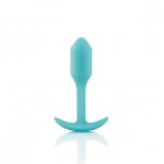 Plug analny z obciążnikiem - B-Vibe Snug Plug 1 Miętowy