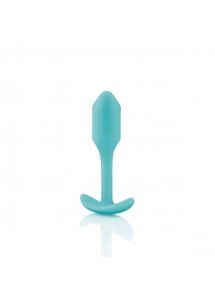 Plug analny z obciążnikiem - B-Vibe Snug Plug 1 Miętowy