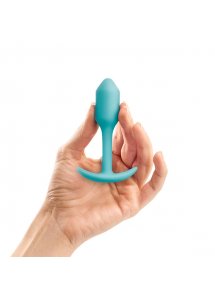 Plug analny z obciążnikiem - B-Vibe Snug Plug 1 Miętowy
