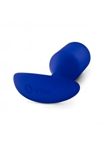 Plug analny z obciążnikiem - B-Vibe Snug Plug 4 Niebieski
