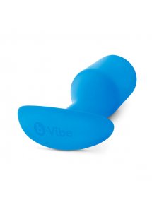 Plug analny z obciążnikiem - B-Vibe Snug Plug 5 Niebieski