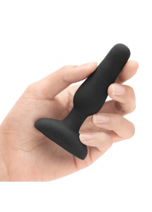 Plug analny zdalnie sterowany - B-Vibe Novice Remote Control Plug  Czarny