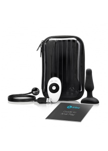 Plug analny zdalnie sterowany - B-Vibe Novice Remote Control Plug  Czarny