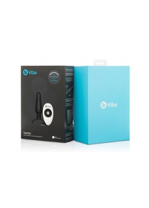 Plug analny zdalnie sterowany - B-Vibe Novice Remote Control Plug  Czarny