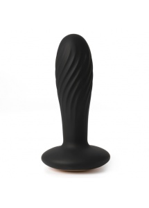 Plug analny żebrowany  - Svakom Bella Anal Plug  Czarny