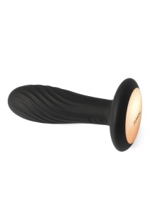 Plug analny żebrowany  - Svakom Bella Anal Plug  Czarny