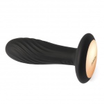 Plug analny żebrowany  - Svakom Bella Anal Plug  Czarny