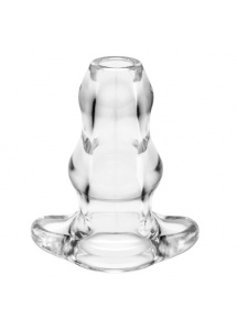 Plug tunel - Perfect Fit Double Tunnel Plug XL przezroczysty