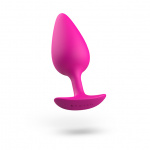 Plug wibrujący z kuleczką - B Swish bfilled Basic Plus Prostate Plug   Fioletowy