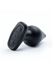 Plug wibrujący z pilotem - The Screaming O Vibrating Plug Black  XL