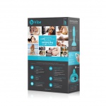 Plug z kuleczkami zdalnie sterowany - B-Vibe Rimming Petite Remote Control Plug  Niebieski