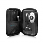 Plug z kuleczkami zdalnie sterowany - B-Vibe Rimming Petite Remote Control Plug  Czarny